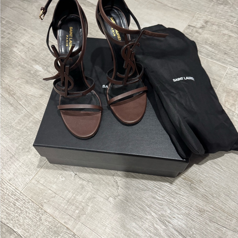 Saint Laurent Women's Brown Heels